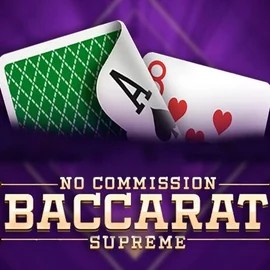 Baccarat Supreme online game logo by OneTouch Games on safecasinoat.at