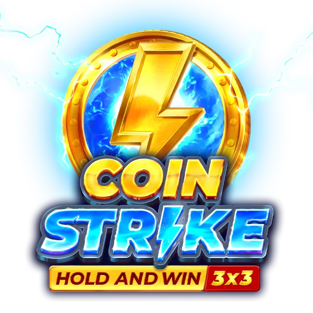 Coin Strike: Hold and Win slot logo by Playson at Safe Casino