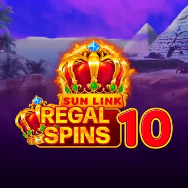 Regal Spins 10 by PatePlay, showcased at safecasinoat.at – game logo